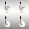 Service Caster 4 Inch 316SS Nylon Swivel 1-1/8 Inch Expanding Stem Caster Lock Brake SCC, 2PK SCC-SS316TTLEX20S414-NYS-2-S-2-118 - alternate 2